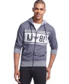 Armani Jeans Hooded Graphic Sweatshirt