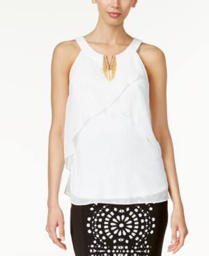 Thalia Sodi Embellished Halter Top, Only At Macy's