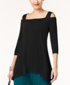 Alfani Knit High-low Tunic, Created For Macy's
