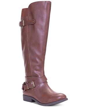 Style & Co Mayy Wide-calf Boots, Created For Macy's Women's Shoes