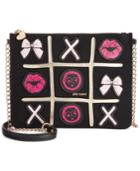 Betsey Johnson Tic Tac Toe Crossbody