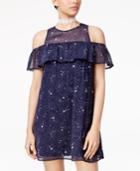 Speechless Juniors' Cold-shoulder Shift Dress, A Macy's Exclusive