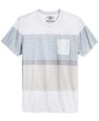 American Rag Men's Bold Variegated Stripe T-shirt, Only At Macy's