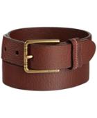 Tommy Hilfiger Stitched-loop Brown Belt