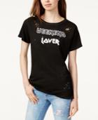 Prince Peter Cotton Ripped Weekend Lover Graphic T-shirt