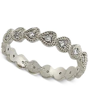Giani Bernini Cubic Zirconia Heart Ring, Created For Macy's