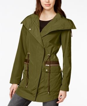 Rachel Rachel Roy Oversize Collar Asymmetrical Anorak
