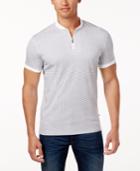 Calvin Klein Men's Slim-fit Bomber-collar Polo