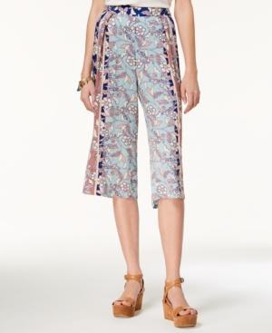 Be Bop Juniors' Printed Soft Capri Pants