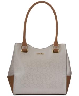 Calvin Klein Signature Madison Medium Satchel