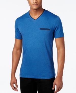 Alfani Men's Dot V-neck T-shirt