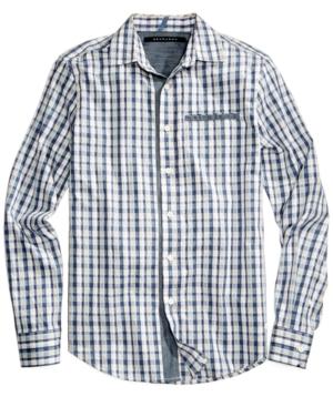 Sean John Men's Check-print Shirt, Only At Macy's
