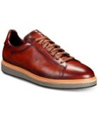Massimo Emporio Men's Wedge Leather Lace-ups, Created For Macy's Men's Shoes