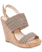 Jessica Simpson Janic Two-piece Wedge Sandals Women's Shoes
