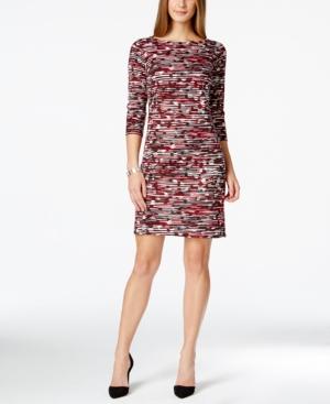 Nine West Graphic-print Sheath Dress