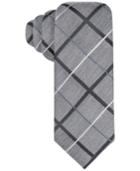 Alfani Red Men's Bowery Grid Tie, Only At Macy's