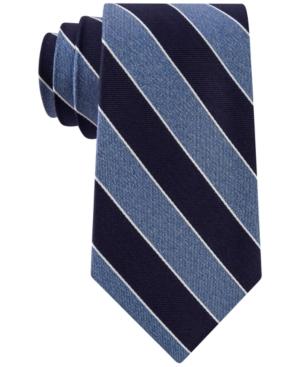 Club Room Men's Heather Stripe Tie, Only At Macy's