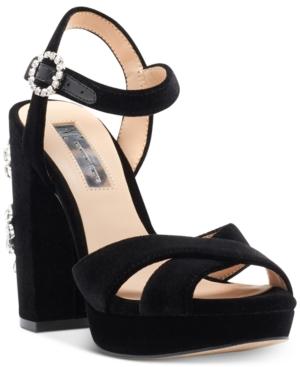 Inc International Concepts Rosarria Block-heel Sandals, Created For Macy's Women's Shoes