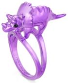 Kate Spade New York Purple-tone Triceratops Ring