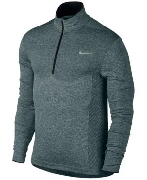 Nike Men's Performance Flex Knit Half-zip Dri-fit Golf Shirt