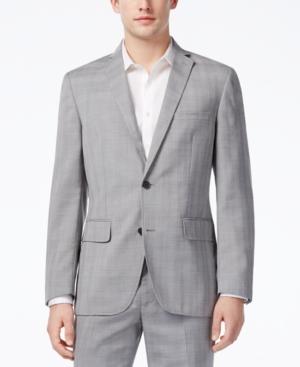 Inc International Concepts Men's Slim Plaid Blazer, Only At Macy's