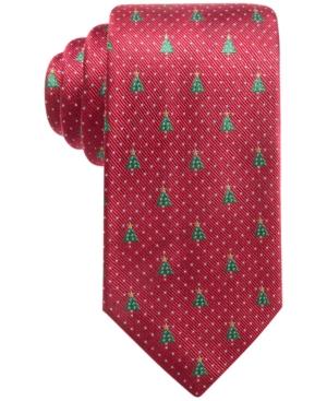 Club Room Men's Holiday Silk Tie, Created For Macy's