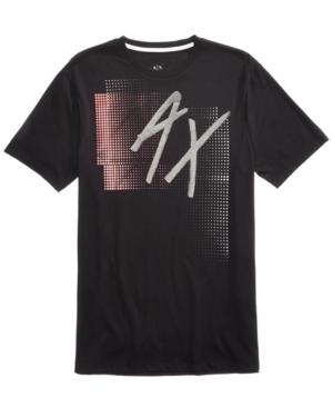 Armani Exchange Men's Graphic-print T-shirt, Created For Macy's