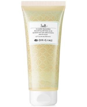 Origins Incredible Spreadable Smoothing Salt Body Scrub 6.7 Oz.