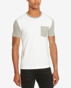 Kenneth Cole Reaction Men's Colorblocked Pocket T-shirt