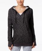 Ideology Heathered Hoodie Tunic, Only At Macy's
