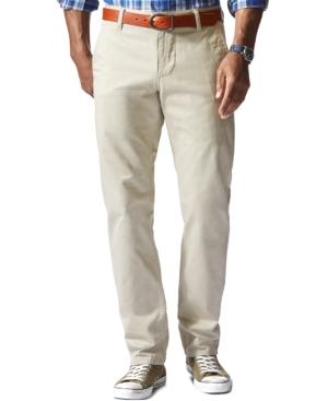 Dockers Alpha Khaki Slim-tapered Athletic-fit Stretch Pants
