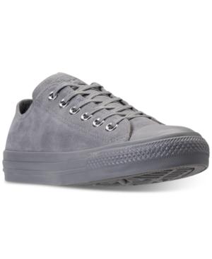 Converse Women's Chuck Taylor Plush Suede Ox Casual Sneakers From Finish Line