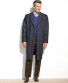 London Fog Coat, Signature Wool-blend Overcoat