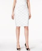 Alfani Lace Pencil Skirt, Only At Macy's