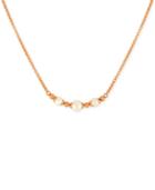 Majorica Rose Gold-tone Imitation Pearl (6 And 8mm) Statement Necklace