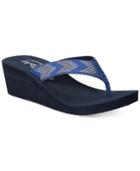 Callisto Jester Thong Platform Wedge Sandals, Only At Macy's Women's Shoes