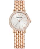 Swarovski Women's Swiss Graceful Mini Gold-tone Stainless Steel Bracelet Watch 29mm 5261490