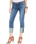 Kut From The Kloth Catherine Boyfriend Straight-leg Cuffed, Fervent Wash