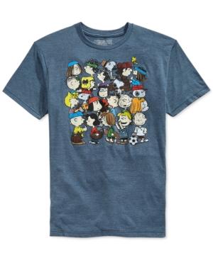 Jem Men's Peanuts Character Collage T-shirt