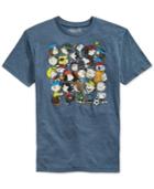 Jem Men's Peanuts Character Collage T-shirt