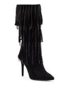 Jessica Simpson Linko Fringe Tall Dress Boots Women's Shoes
