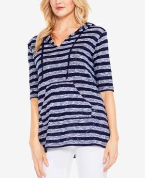 Vince Camuto Striped Hoodie