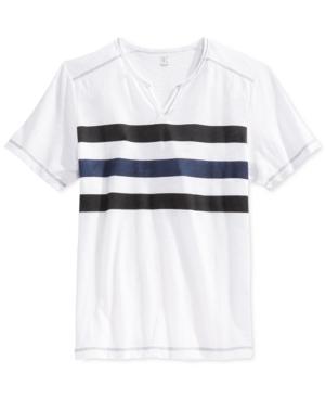 Inc International Concepts Men's Shipwreck Split-neck T-shirt, Only At Macy's