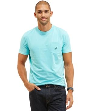 Nautica Men's Pocket Stretch Crew-neck T-shirt