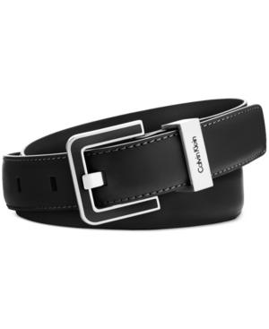 Calvin Klein Feather-edge Stitch Skinny Belt