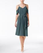Monteau Petite Cold-shoulder Dress, A Macy's Exclusive