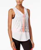 Energie Active Juniors' Graphic Cowl-neck Tank Top