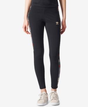 Adidas Jardim Printed-stripe Leggings