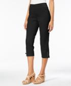 Style & Co Grommet-lace Capri Pants In Regular & Petite Sizes, Created For Macy's
