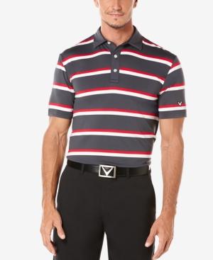 Callaway Men's Golf Performance Striped Polo